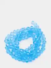 Ледяной бусины стеклянные, бусины с гранями, 6мм
