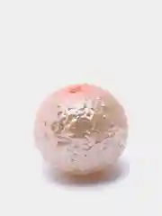 Кремовый бусины стеклянные, круглые, 10мм