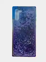Фиолетовый чехол с переливающимися блестками iPhone 11 Pro Max, 11 Pro, XS Max, X,XS, Samsung Note 10
