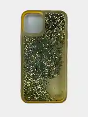 Золотой чехол с переливающимися блестками iPhone 11 Pro Max, 11 Pro, XS Max, X,XS, Samsung Note 10