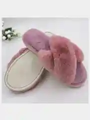 Конфетный домашние тапочки