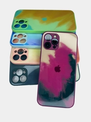 Чехол накладка с акварельным принтом Apple iPhone X, XS, 11, 12 Pro, 12 Pro Max