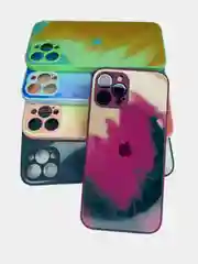 Чехол накладка с акварельным принтом Apple iPhone X, XS, 11, 12 Pro, 12 Pro Max
