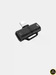 Черный адаптер переходник Hoco LS20 Dual Lightning Digital Audio Converter