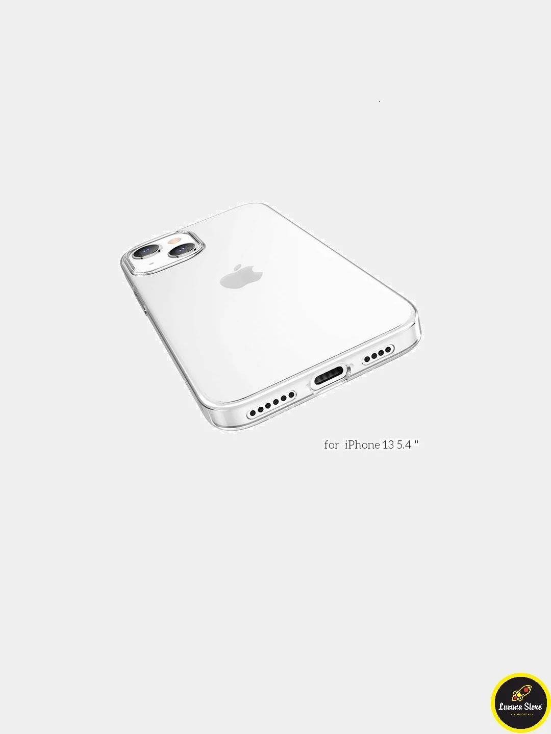 Прозрачный силиконовый прозрачный чехол Hoco для iPhone 13 6.1 , 5.4