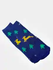 Индиго носки с зимним принтом утепленные для взрослых и детей, разные виды