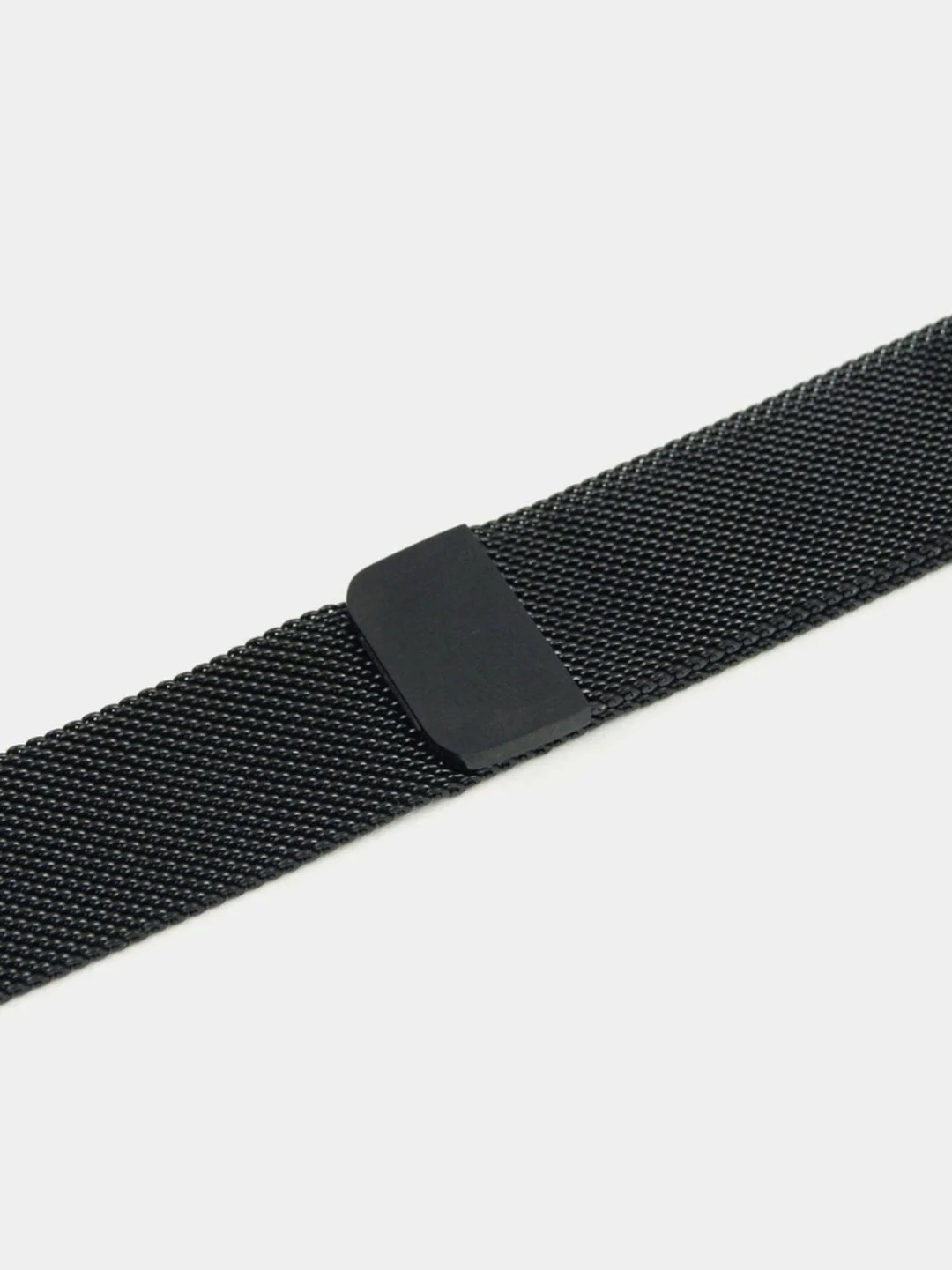 Черный ремешок для Apple Watch, миланская петля