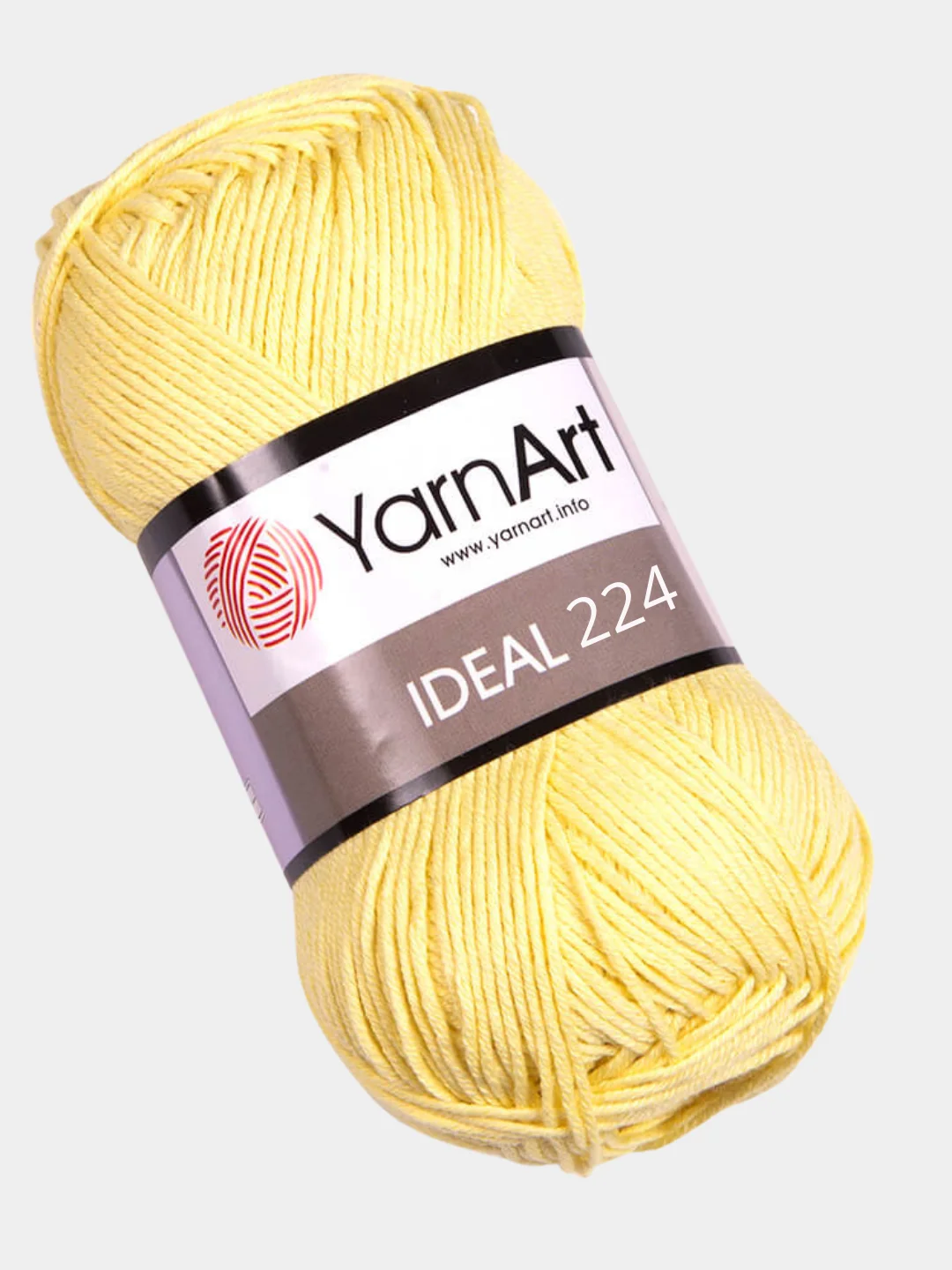 Желтый пряжа YarnArt Ideal, 100% хлопок, 50 г, 170 м