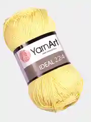 Желтый пряжа YarnArt Ideal, 100% хлопок, 50 г, 170 м