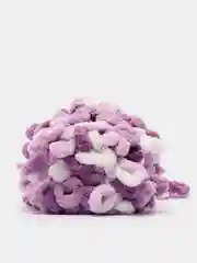 Фиолетовый пряжа Alize Puffy Color 100% Микрополиэстер 100г  9м