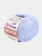 Ледяной пряжа YarnArt Baby Cotton, 50% хлопок, 50% акрил, 50 г, 165 м