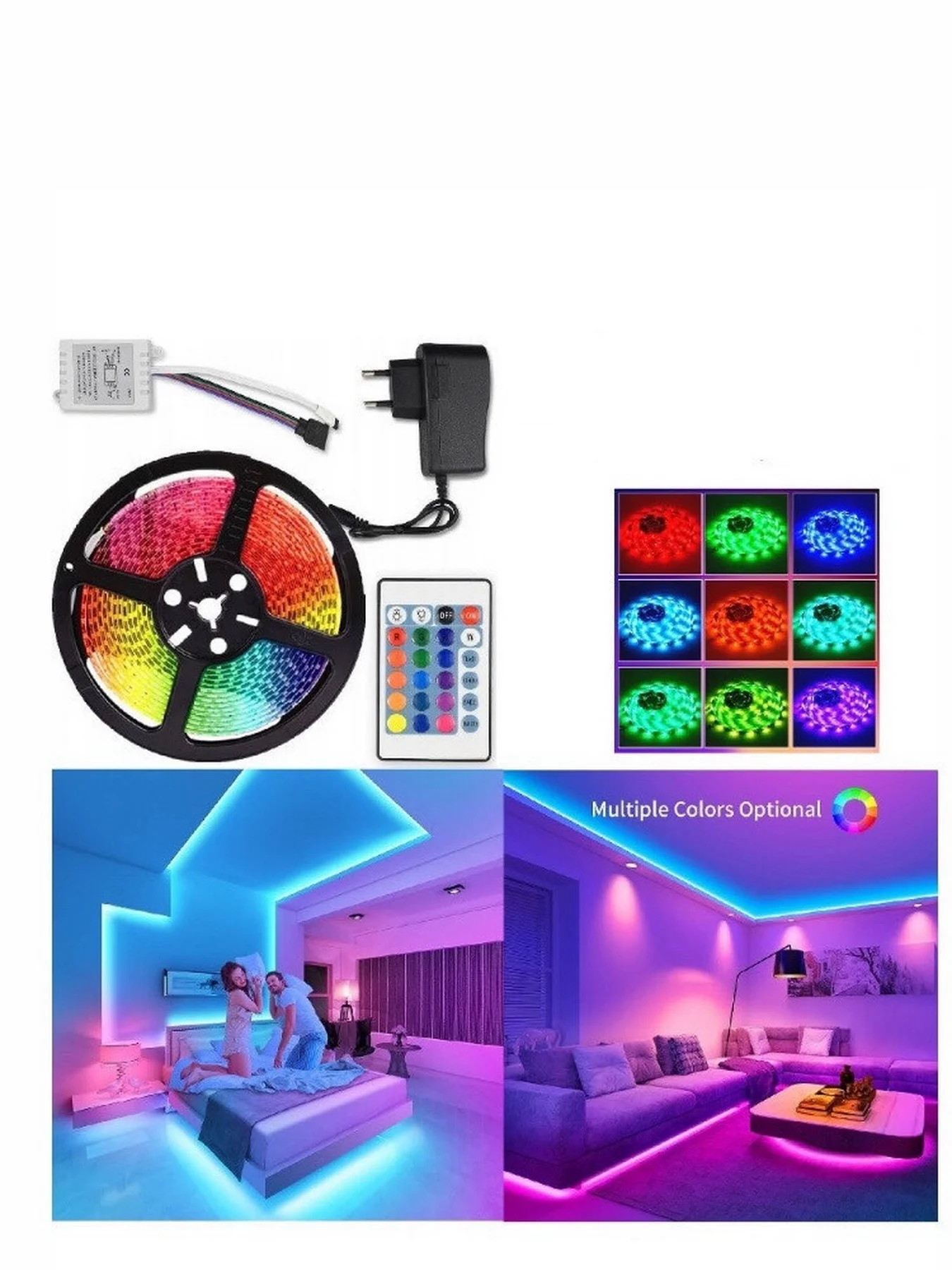 Светодиодная лента RGB с пультом