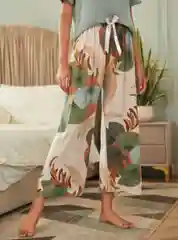 Мятный домашние штаны