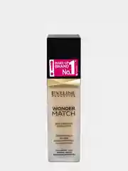 Eveline Cosmetics Адаптирующаяся тональная основа №25 Светло-бежевый WONDER MATCH, 30 мл
