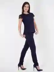 Темно-синий комплект одежды TOPLES женский