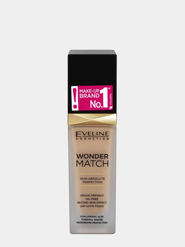 Eveline Cosmetics Адаптирующаяся тональная основа №15 Натуральный WONDER MATCH, 30 мл