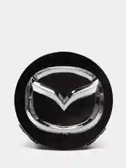 Черный колпачок-заглушка на литой диск Mazda (Мазда) 3BK, 4 штуки, 2003-2009