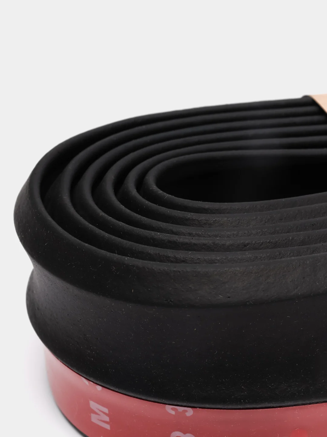 Универсальная резиновая губа SAMURAI на бампер, черная матовая, ширина ...