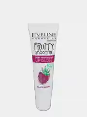 Eveline Cosmetics Блеск для губ Экстраувлажняющий BLACKBERRY(Ежевика) FRUITY SMOOTHIE,12мл