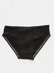 Черный трусы женские, хлопок