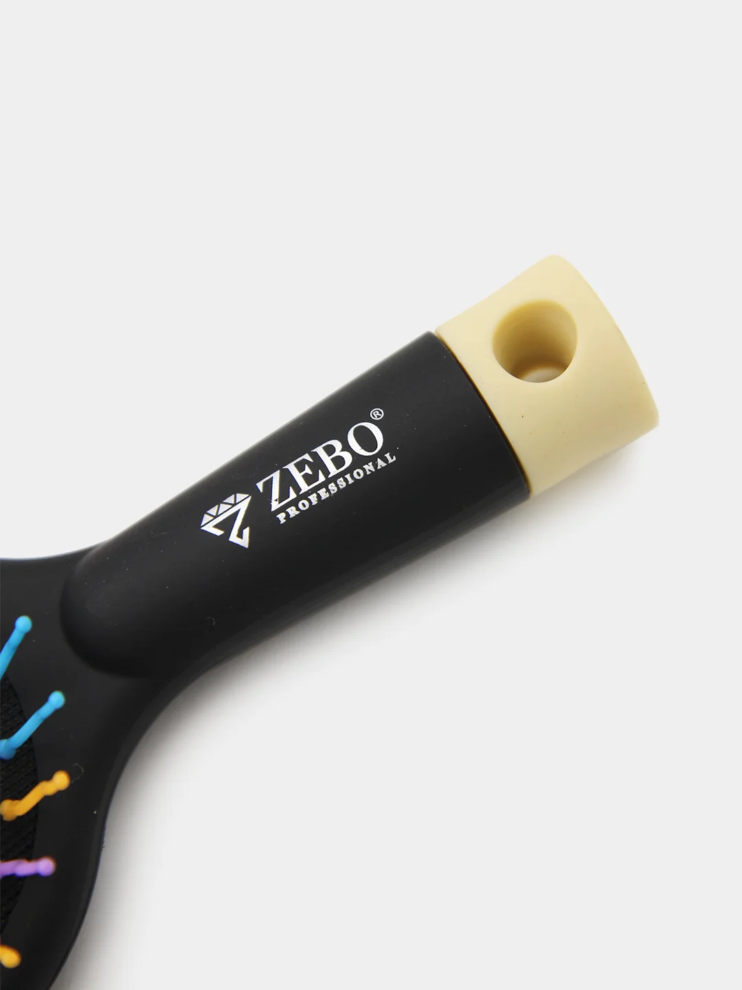 Массажная расческа для волос с зеркалом, Массажка, Брашинг Zebo Professional