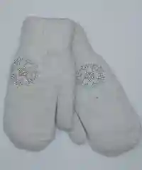 Варежки женские, шерстяные