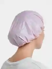 Розовый шапочка для душа, плотная, однотонная