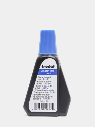 Stamp Pad Refill Ink Traxx 7011 Waterbased Endorsing 28ml High Quality -  Black?