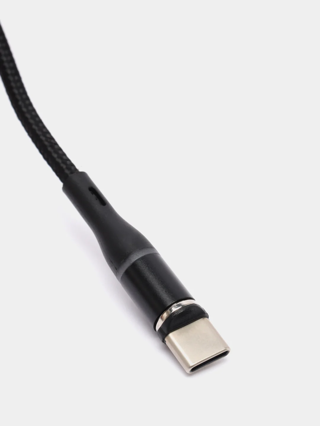 Черный кабель магнитный Borofone BU16 (1.2м,Type-C/MicroUSB/LIghtning) для Android и Apple iPhone