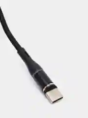 Черный кабель магнитный Borofone BU16 (1.2м,Type-C/MicroUSB/LIghtning) для Android и Apple iPhone
