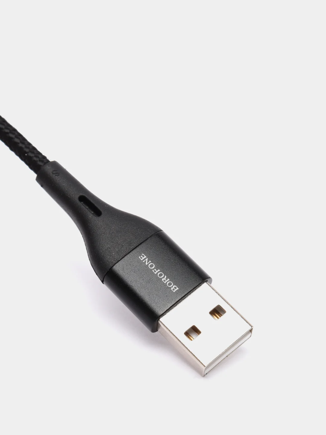 Черный кабель магнитный Borofone BU16 (1.2м,Type-C/MicroUSB/LIghtning) для Android и Apple iPhone