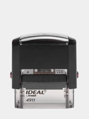 IDEAL 4911 Автоматическая оснастка для штампа (38 х 14 мм.) чёрная