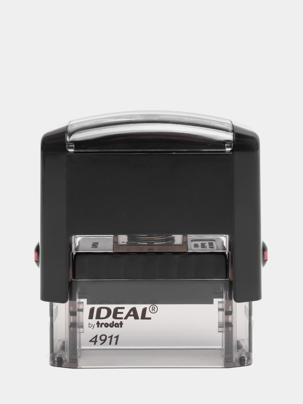 IDEAL 4911 Автоматическая оснастка для штампа (38 х 14 мм.) чёрная