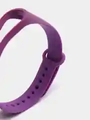 Пурпурный ремешок силиконовый для фитнес браслета Xiaomi Mi Band 3, Mi Band 4, подарок на Новый год