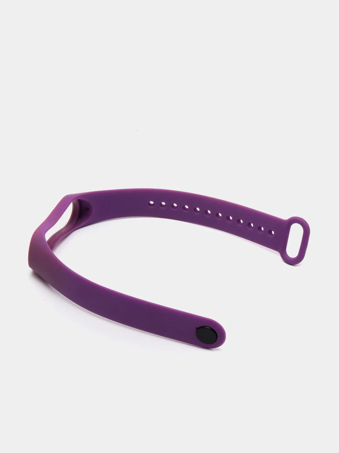 Пурпурный ремешок силиконовый для фитнес браслета Xiaomi Mi Band 3, Mi Band 4, подарок на Новый год
