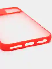 Красный чехол с защитой шторкой для камеры на iPhone 6s/7/8/Plus/SE/20/X/XS/XR/11/Pro/Max/12/13/айфон