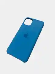Голубой чехол Silicone Case для iPhone 11,XR,7,8,SE,12,XS,X,8+,7+,6s,6,Pro,Max