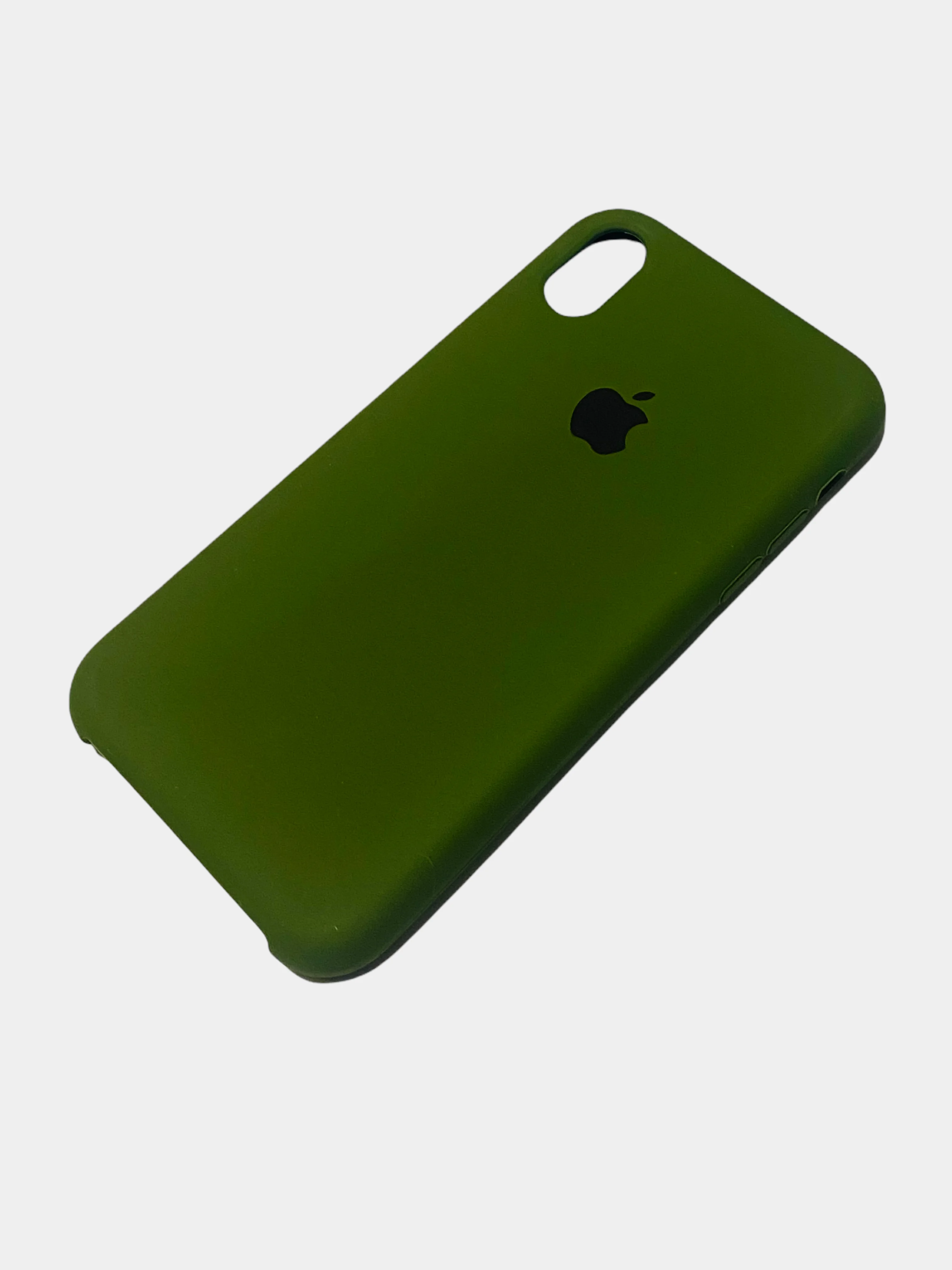 Зеленый чехол Silicone Case для iPhone 11,XR,7,8,SE,12,XS,X,8+,7+,6s,6,Pro,Max