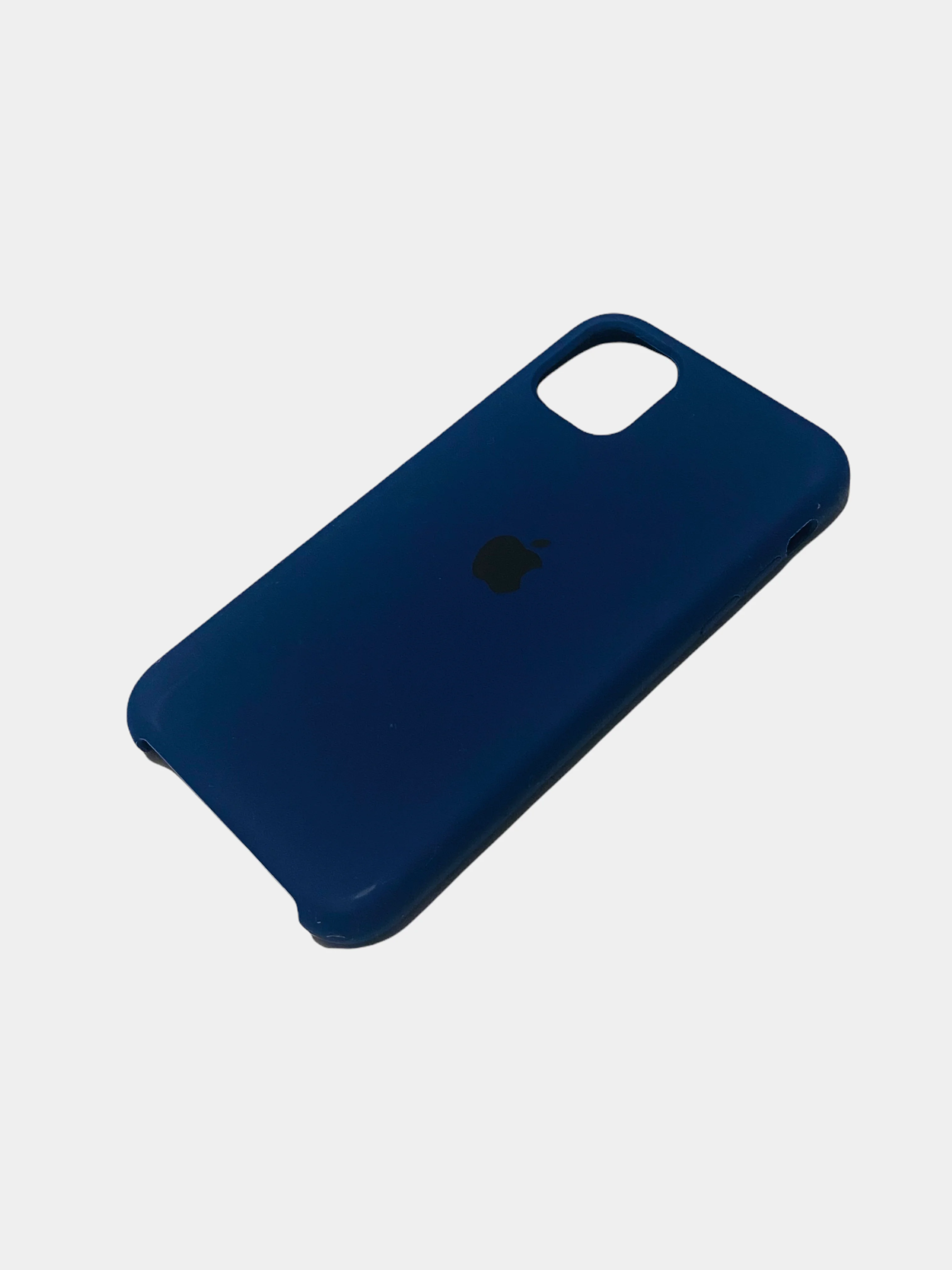 Темно-синий чехол Silicone Case для iPhone 11,XR,7,8,SE,12,XS,X,8+,7+,6s,6,Pro,Max