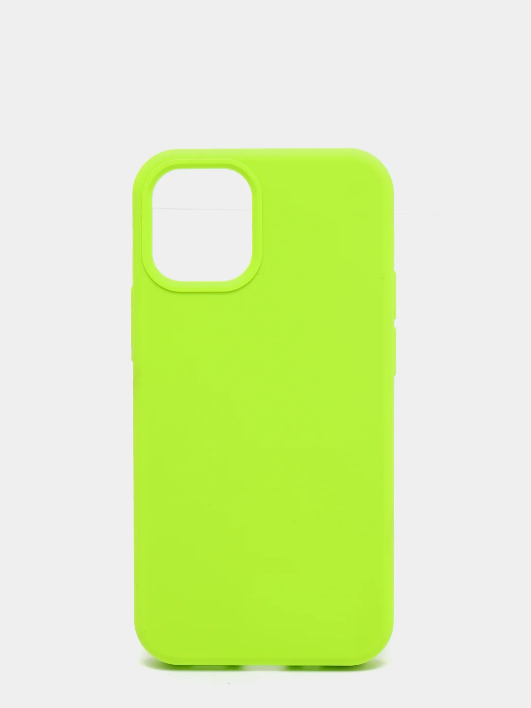 Лайм чехол Silicone Case силиконовый с микрофиброй IPhone 5/5s/SE 6/6s 7/8 7+/8+ X/XS / 11 / 12