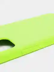 Лайм чехол Silicone Case силиконовый с микрофиброй IPhone 5/5s/SE 6/6s 7/8 7+/8+ X/XS / 11 / 12