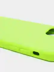 Лайм чехол Silicone Case силиконовый с микрофиброй IPhone 5/5s/SE 6/6s 7/8 7+/8+ X/XS / 11 / 12