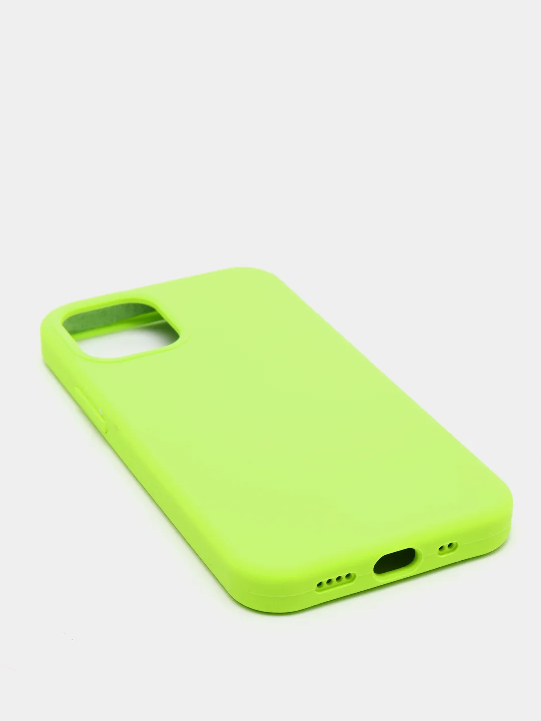 Лайм чехол Silicone Case силиконовый с микрофиброй IPhone 5/5s/SE 6/6s 7/8 7+/8+ X/XS / 11 / 12