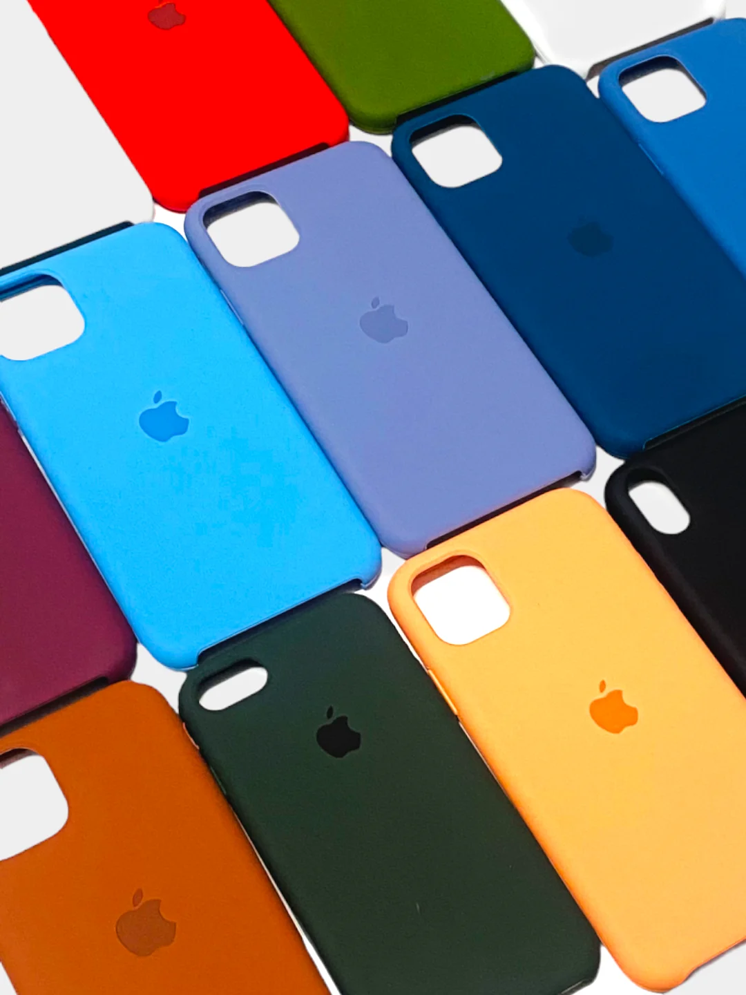 Чехол Silicone Case для iPhone 11,XR,7,8,SE,12,XS,X,8+,7+,6s,6,Pro,Max