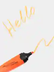 Оранжевый текстовыделитель