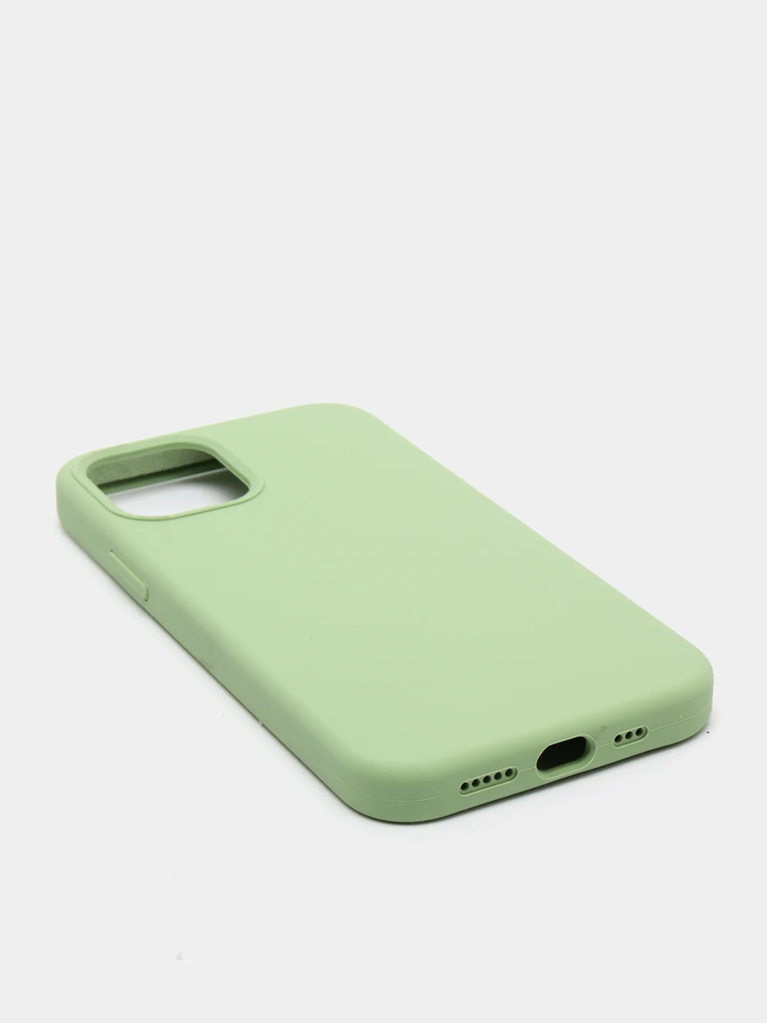 Лесной зеленый чехол Silicone Case силиконовый с микрофиброй IPhone 5/5s/SE 6/6s 7/8 7+/8+ X/XS / 11 / 12