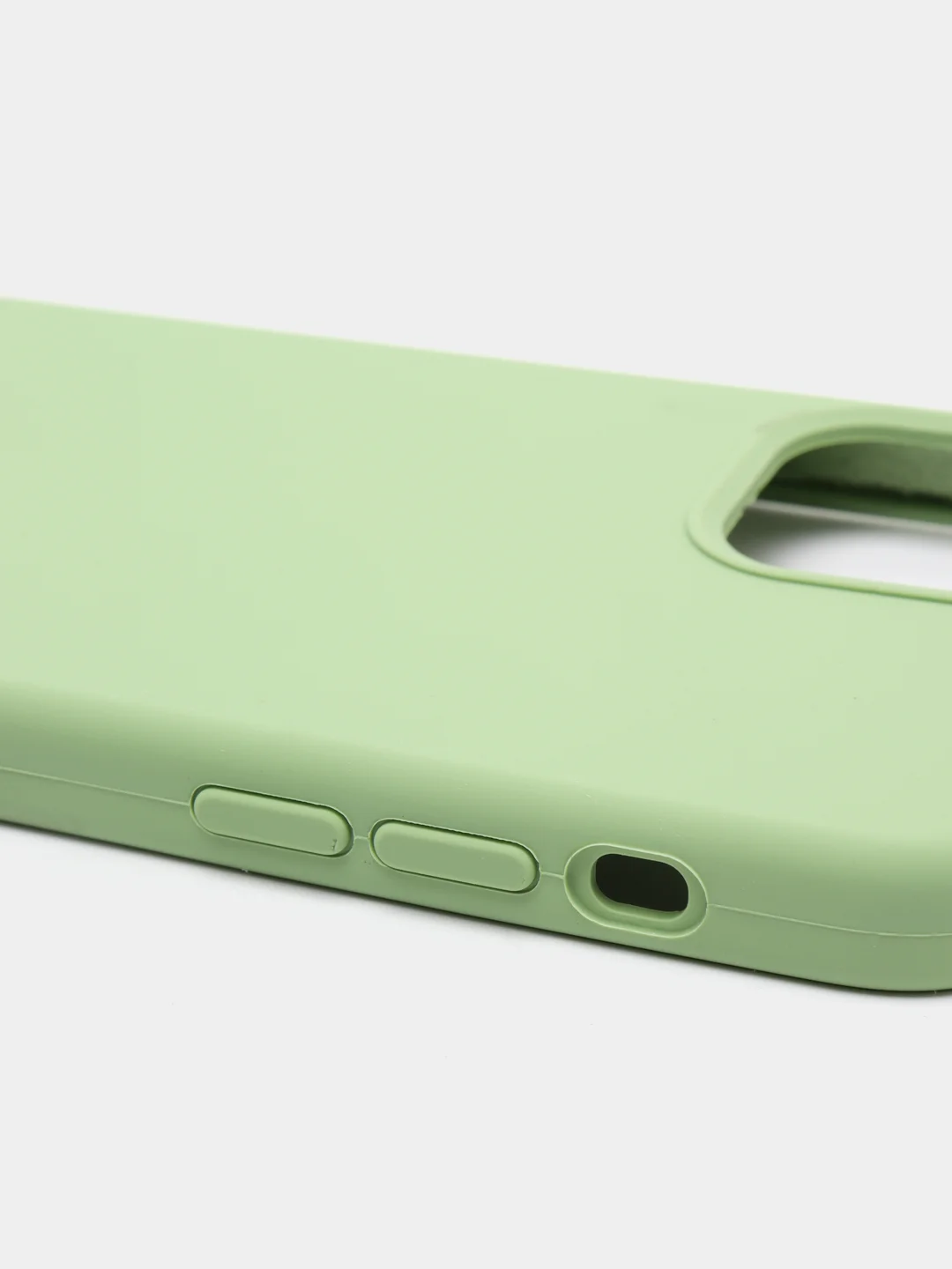 Лесной зеленый чехол Silicone Case силиконовый с микрофиброй IPhone 5/5s/SE 6/6s 7/8 7+/8+ X/XS / 11 / 12