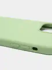 Лесной зеленый чехол Silicone Case силиконовый с микрофиброй IPhone 5/5s/SE 6/6s 7/8 7+/8+ X/XS / 11 / 12