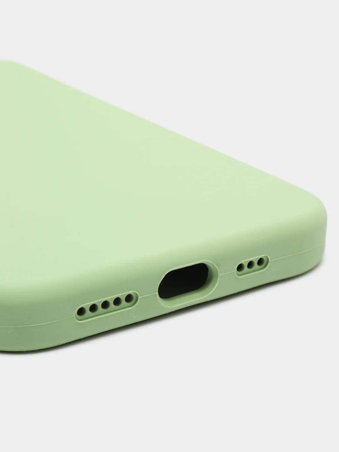 Лесной зеленый чехол Silicone Case силиконовый с микрофиброй IPhone 5/5s/SE 6/6s 7/8 7+/8+ X/XS / 11 / 12