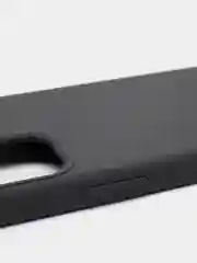 Угольный чехол Silicone Case силиконовый с микрофиброй IPhone 5/5s/SE 6/6s 7/8 7+/8+ X/XS / 11 / 12
